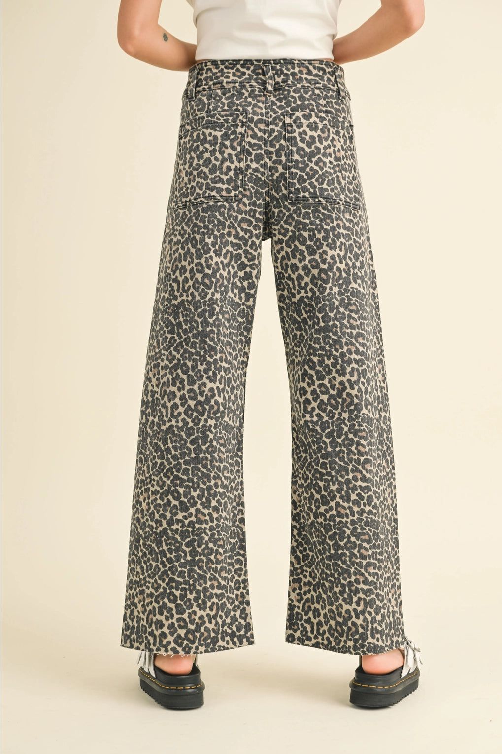 sadie leopard jean