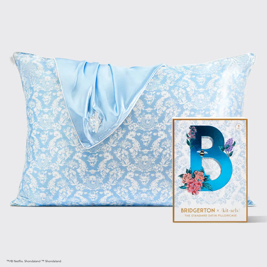 bridgerton satin pillowcase