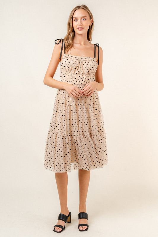 penelope polka dot dress