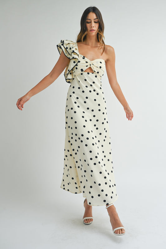 adalyn polka-dot maxi