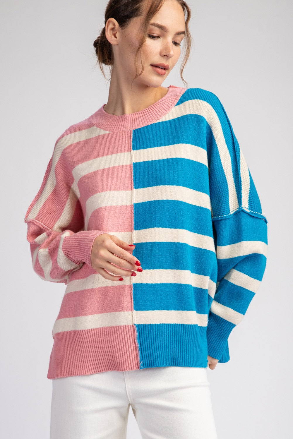 juliette striped sweater