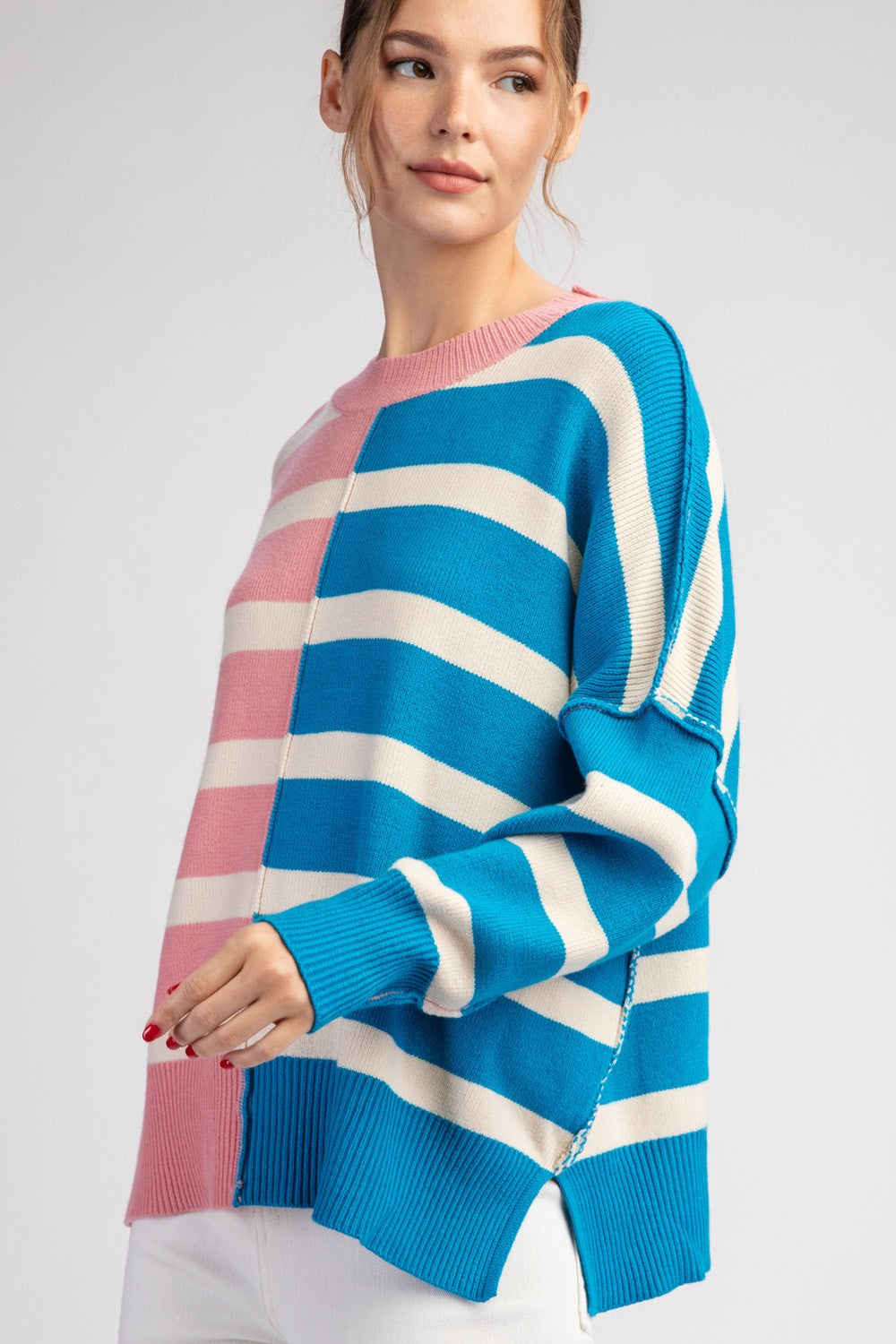 juliette striped sweater