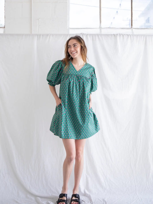 marina green dress