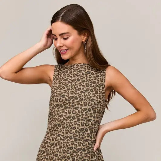 aspen leopard dress