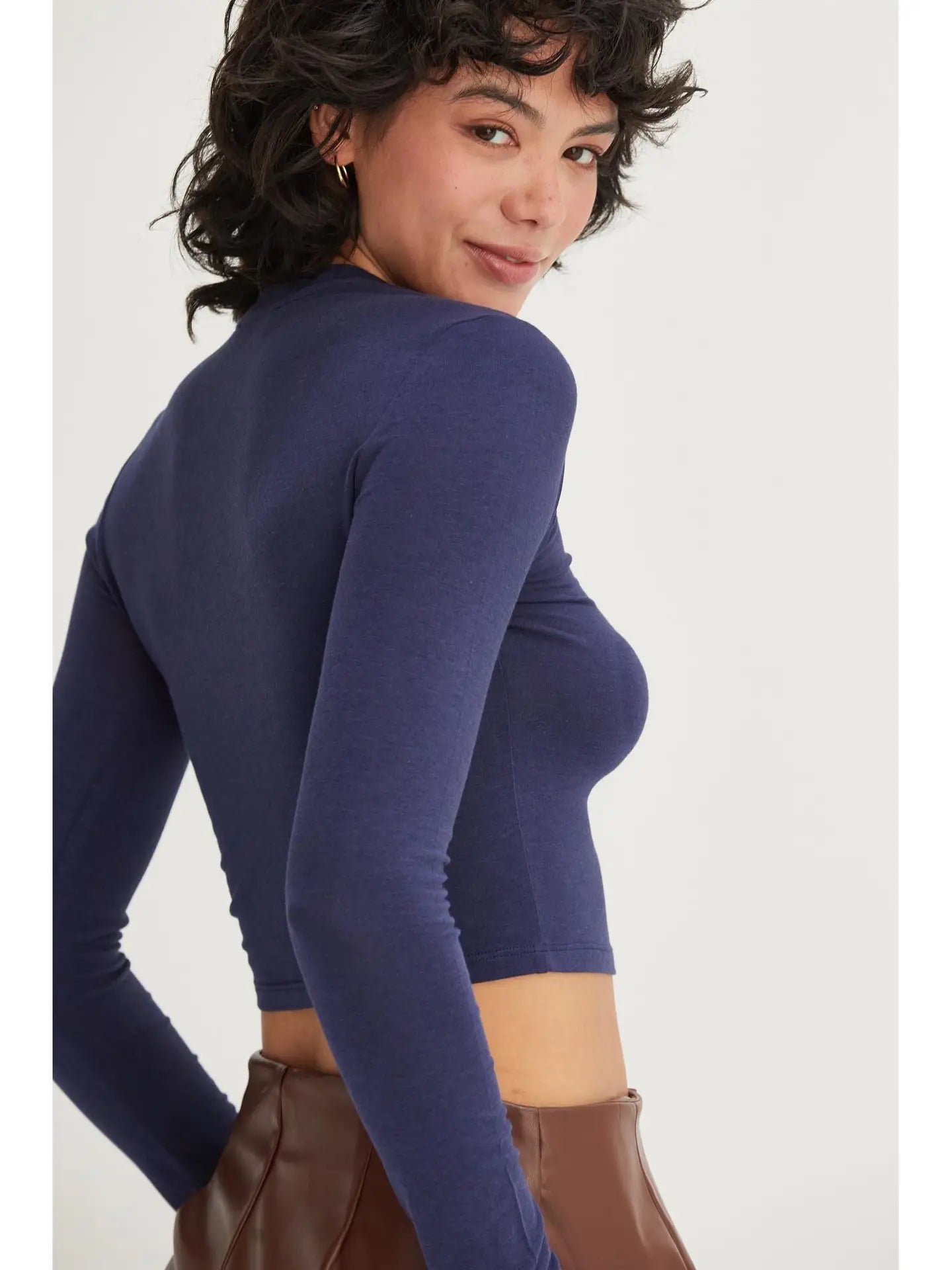 carmen long sleeve top