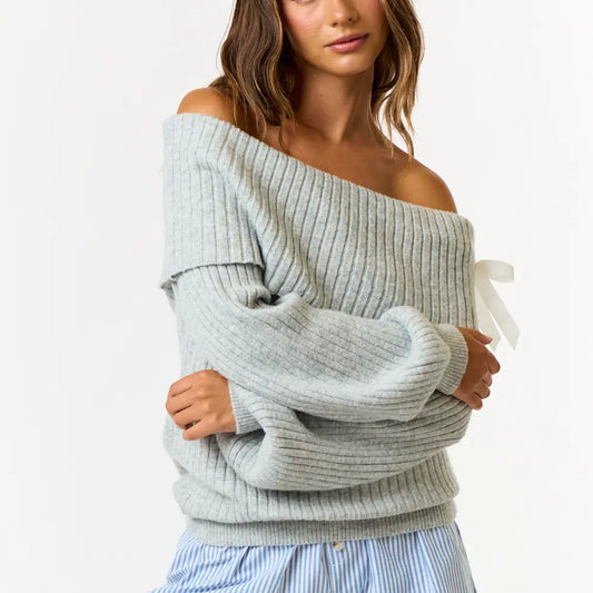 dani bow sweater