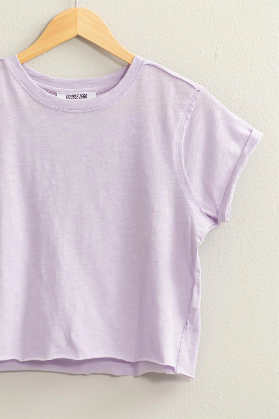 laura cropped tee