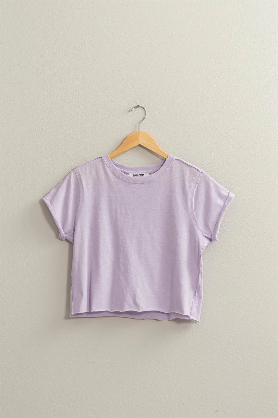 laura cropped tee