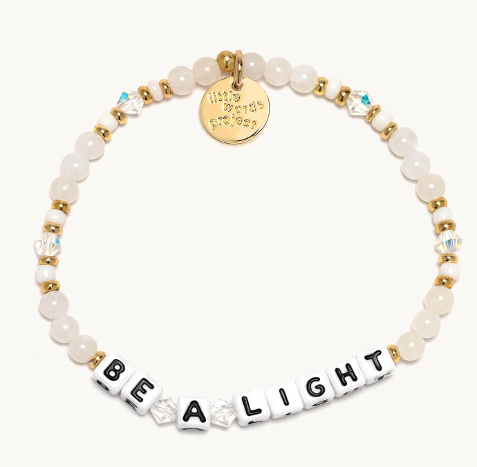 be a light beaded bracelet