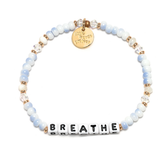 breathe beaded bracelet