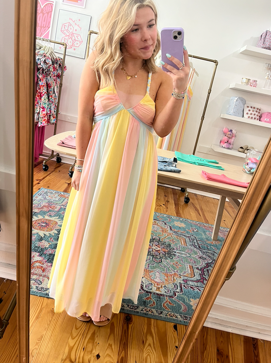 ombré maxi