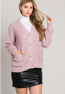 palmer lavender cardigan